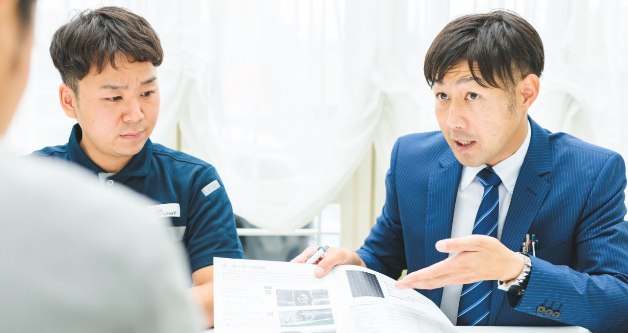 お打ち合わせ・現地調査(お問い合わせから約1週間)