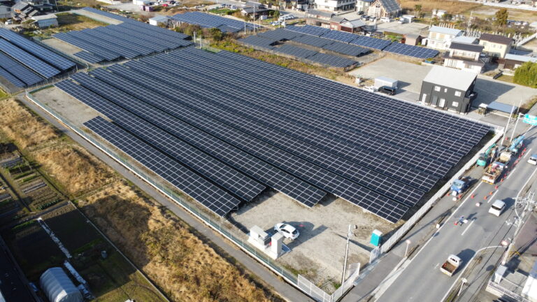 ハヤシ日夏町メガソーラー発電所（自社発電所）