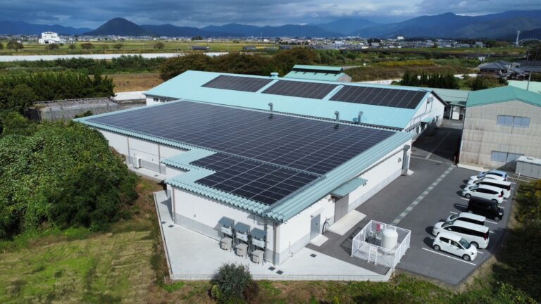 中川絹糸様　自家消費発電設備
